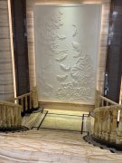 雪花白大理石室内装修